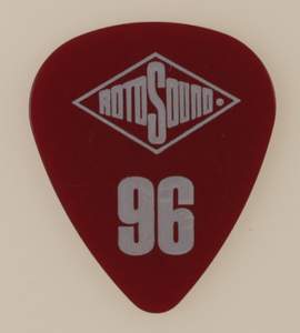 Rotosound Classic 0.96mm PVC Transparent Plectrum (Pack of 6)