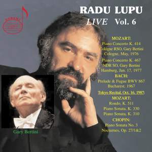 Radu Lupu Live, Vol. 6