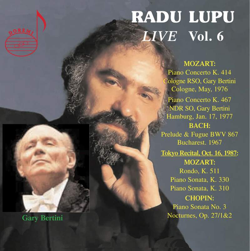 Radu Lupu Live, Vol. 6 - Doremi: DHR8231/2 - 2 CDs or download 