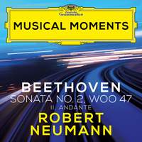 Beethoven: 3 Piano Sonatas, WoO 47 'Kurfürstensonaten' No. 2 in F Minor: II. Andante