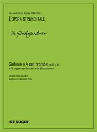 Giovanni Battista Martini: Sinfonia A Quattro Con Quattro Trombe Hh.27 N. 16