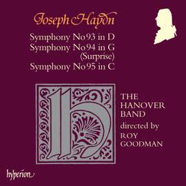 Haydn: Symphonies Nos. 93, 94 'Surprise' & 95