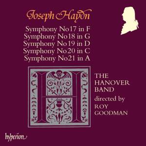 Haydn: Symphonies Nos. 17, 18, 19, 20 & 21