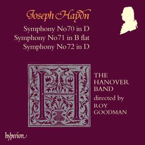 Haydn: Symphonies Nos. 70, 71 & 72