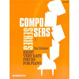Dickinson, P: Eight very easy pieces for piano Vol. 4
