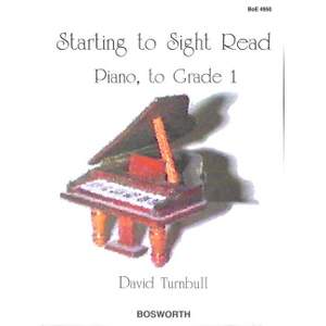 Turnbull, D: Starting to sight read