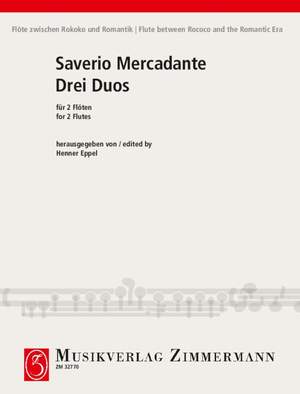 Mercadante, Saverio: 3 Duets F major, E minor, C major