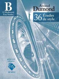 Arnaud Dumond: 36 Études de style - Cahier B