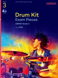 Drum Kit Exam Pieces from 2024, Grade 3