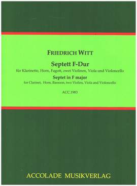 Witt, F: Septett F-Dur F major