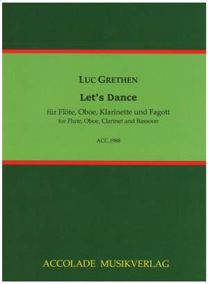 Grethen, L: Let's Dance for Wind Quartet