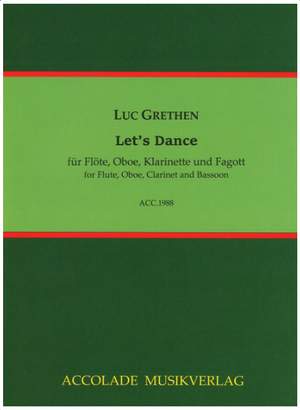 Grethen, L: Let's Dance für Bläserquartett
