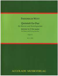 Witt, F: Quintett Es-Dur E flat major Op. 6