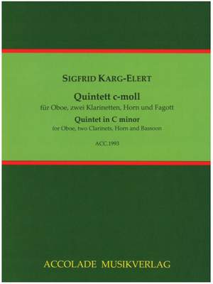 Karg-Elert, S: Quintet in C minor Op. 30
