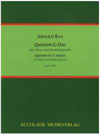 Bax, S A: Quintett G-Dur G major
