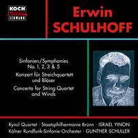 Schulhoff: Symphonies Nos. 1, 2, 3 & 5; Concerto for String Quartet and Winds, WV 97