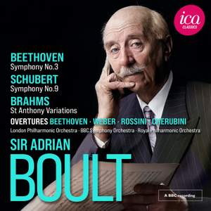 Beethoven: Symphony No. 3, Op. 55 'Eroica' - Schubert: Symphony No. 9, D. 944 'The Great' - Brahms: St Anthony Variations, Op. 56a