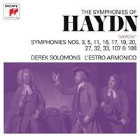 Haydn Symphonies Nos. 3, 5, 11, 16, 17, 19, 20, 27, 32, 33, 107 & 108