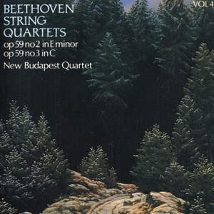 Beethoven: String Quartets, Op. 59 Nos. 2 & 3