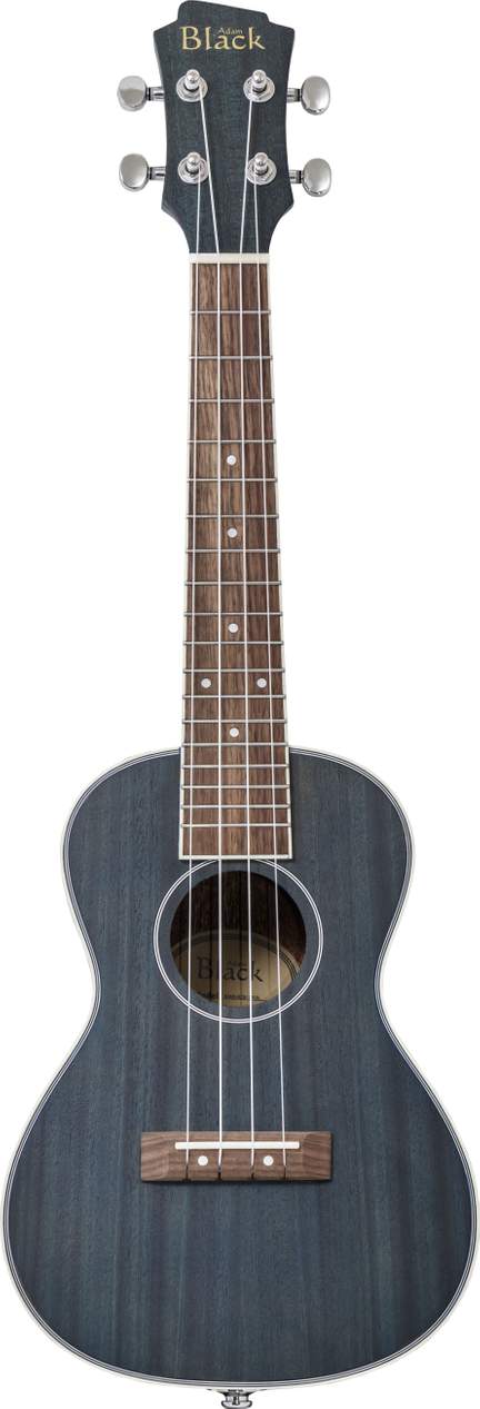 Adam Black Tenor Ukulele Trans Blue