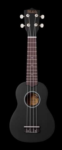 Adam Black Soprano Ukulele Black