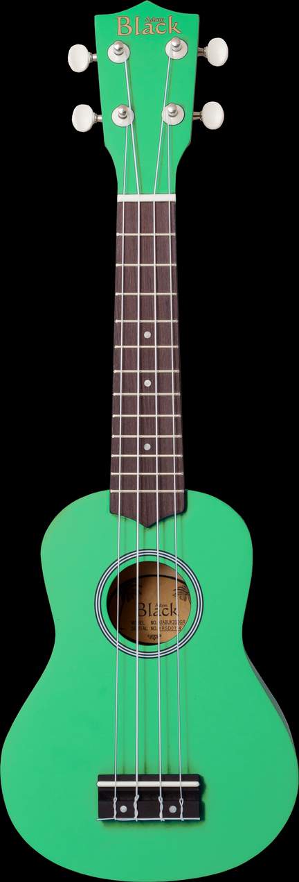Adam Black Soprano Ukulele Light Green