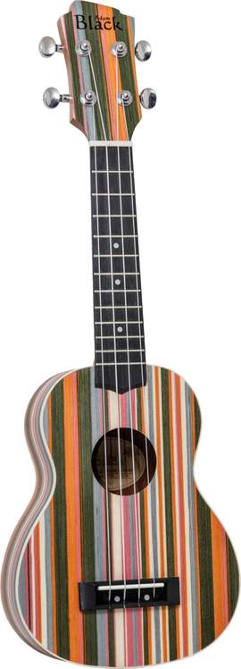 Adam Black Soprano Ukulele Rainbow
