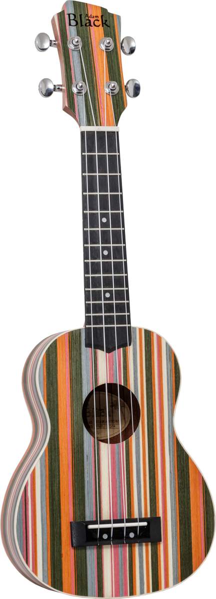 Adam Black Soprano Ukulele Rainbow