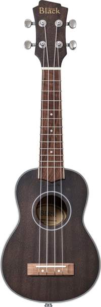 Adam Black Electro Soprano Ukulele Black
