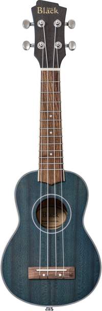 Adam Black Electro Soprano Ukulele Trans Blue