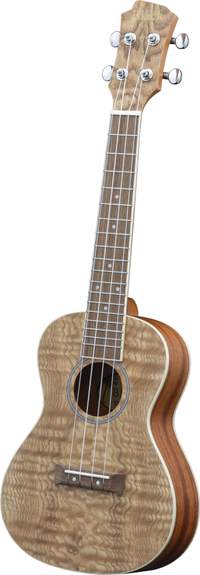 Adam Black Soprano Ukulele Exotic Wood Quilted Ash