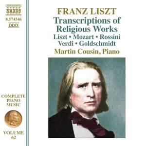 Franz Liszt: Complete Piano Music, Vol. 62 - Transcriptions of Religious Works