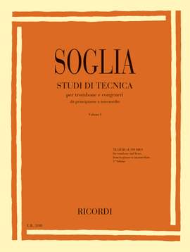 Renato Soglia: Studi di tecnica per trombone e congeneri Vol. 1