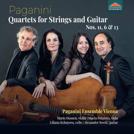 Nicolò Paganini: Quartets For String and Guitar, Vol. 4 - Nos. 11, 6 & 13