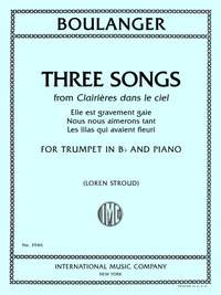Lili Boulanger: Three Songs