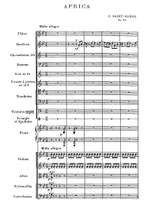 Saint-Saëns, Camille: Africa, Fantaisie pour piano avec accompagnement d’Orchestre, op. 89 Product Image