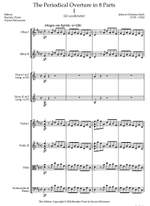 Bach, Johann Christian: The Periodical Overture in 8 Parts No. 1, Gli uccellatori Product Image