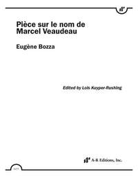 Bozza: Pièce sur le nom de Marcel Veaudeau