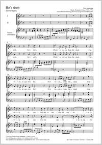 Cooke, Benjamin: He's ris'n