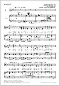 Tegnér, Alice: Hirtenlied