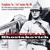 Shostakovich: Symphony No. 7, Op. 60 - Melodiya: RCID24376102 ...