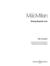 MacMillan, J: String Quartet no 3