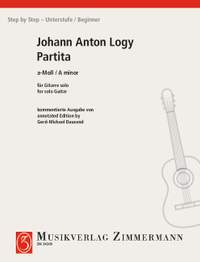 Logy, Johann Anton: Partita A minor