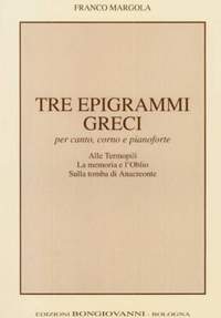 Franco Margola: Tre Epigrammi Greci