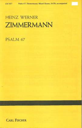 Zimmermann, H W: Psalm 67