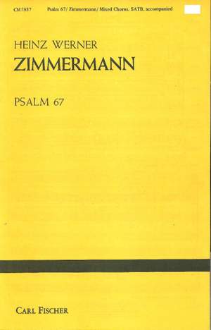 Zimmermann, H W: Psalm 67