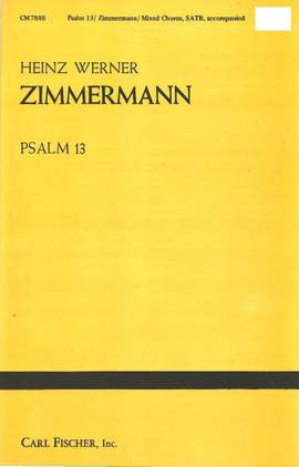 Zimmermann, H W: Psalm 13