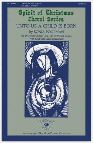 Poorman, S: Unto Us A Child Is Born