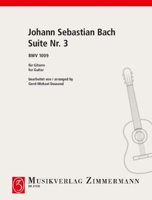 Bach, Johann Sebastian: Suite No. 3 BWV 1009