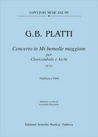 Giovanni Benedetto Platti: Concerto in Mi bemolle maggiore, IP 51